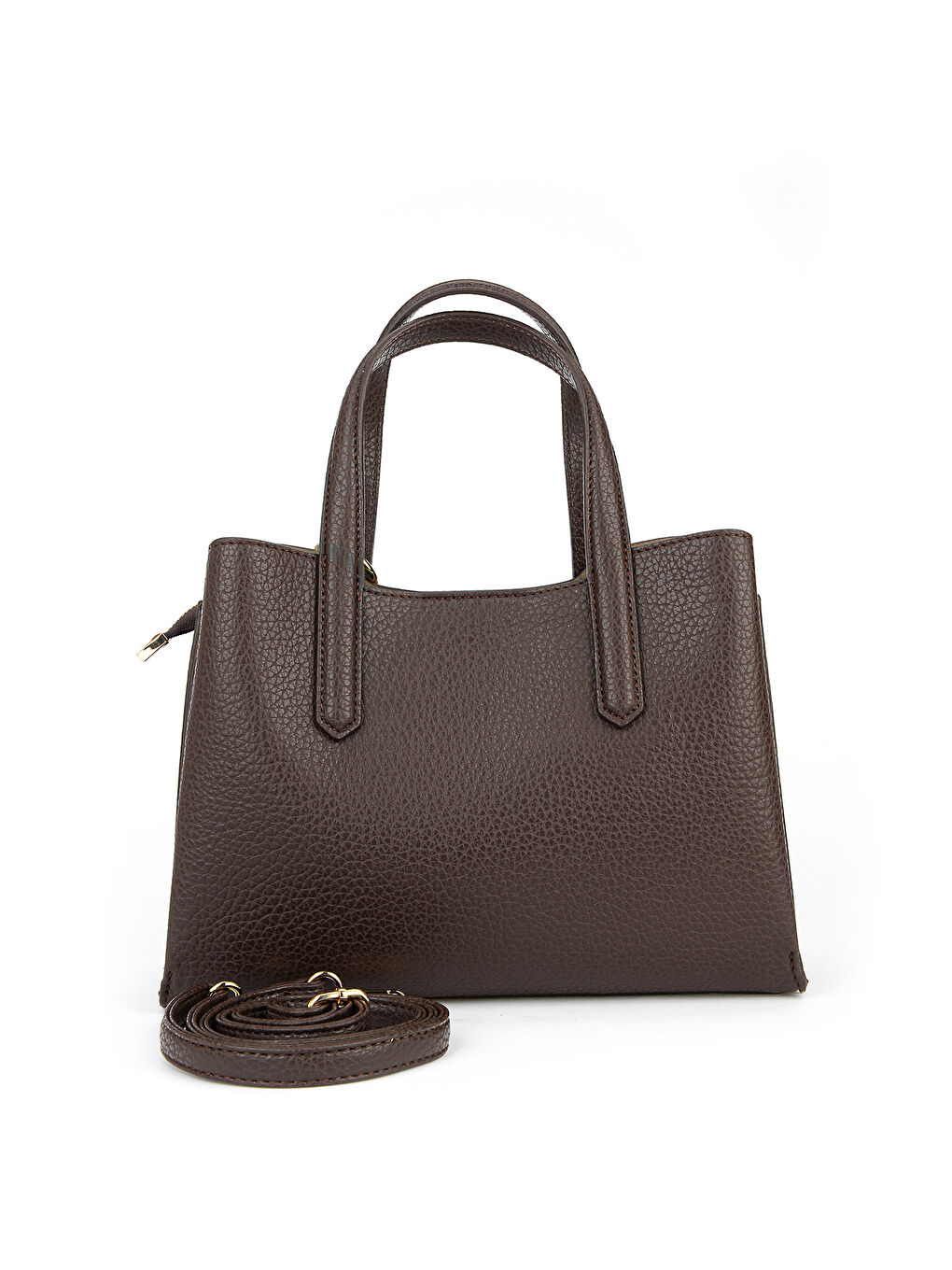 Kahverengi Kadın Omuz ve El Çantası 153979Z3110 Kahve-2