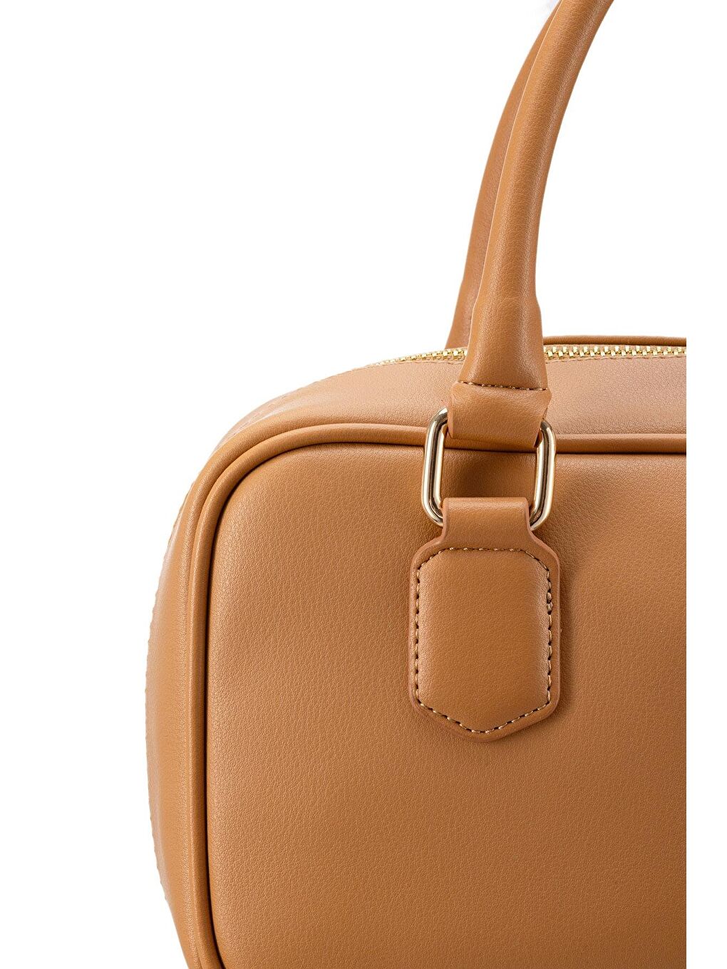 Kahverengi Lina Omuz Çantası Camel-3