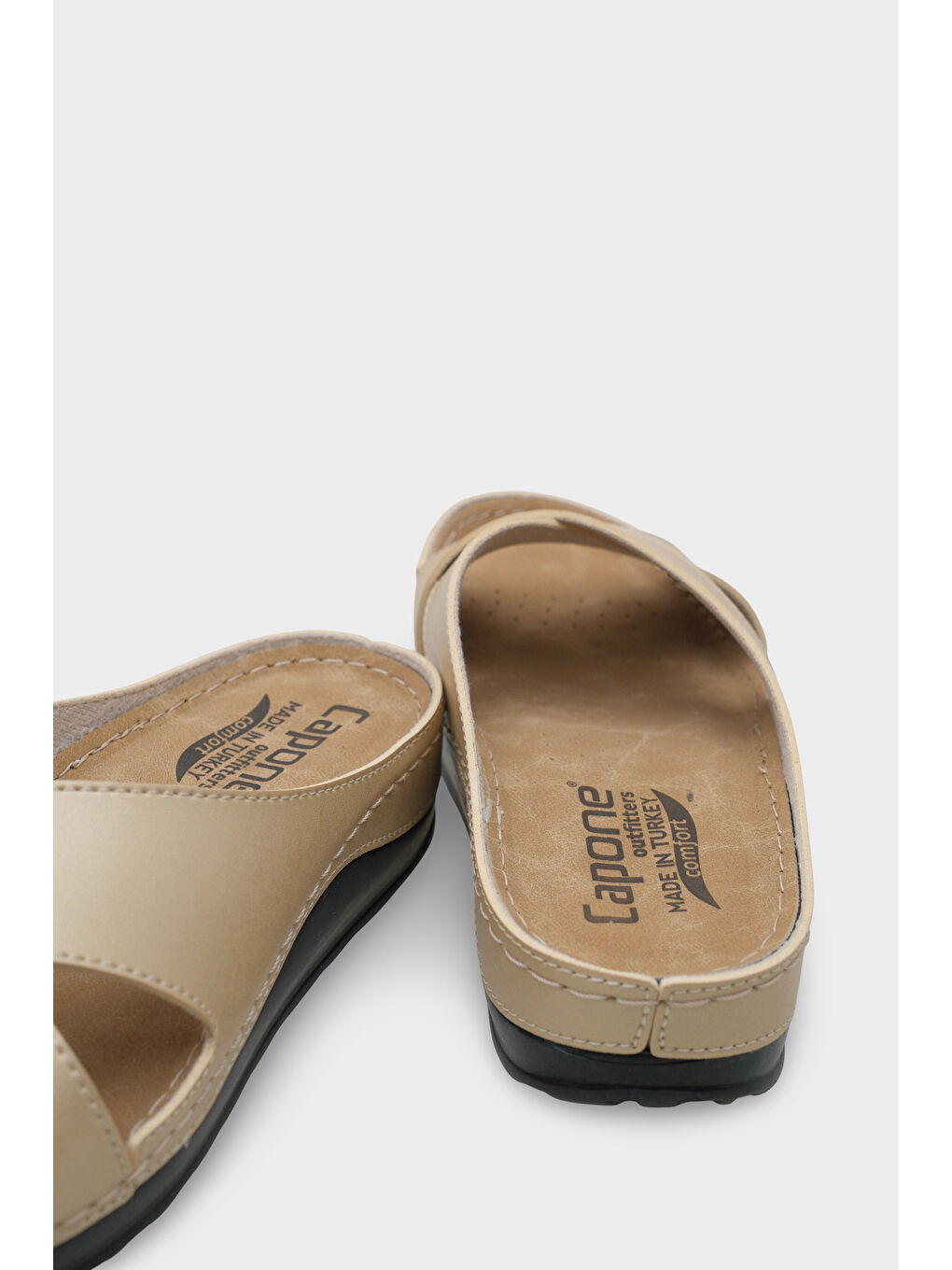 Sarı Ivory 107001 Kadın Çapraz Bant Konfor Anatomic Terlik-3