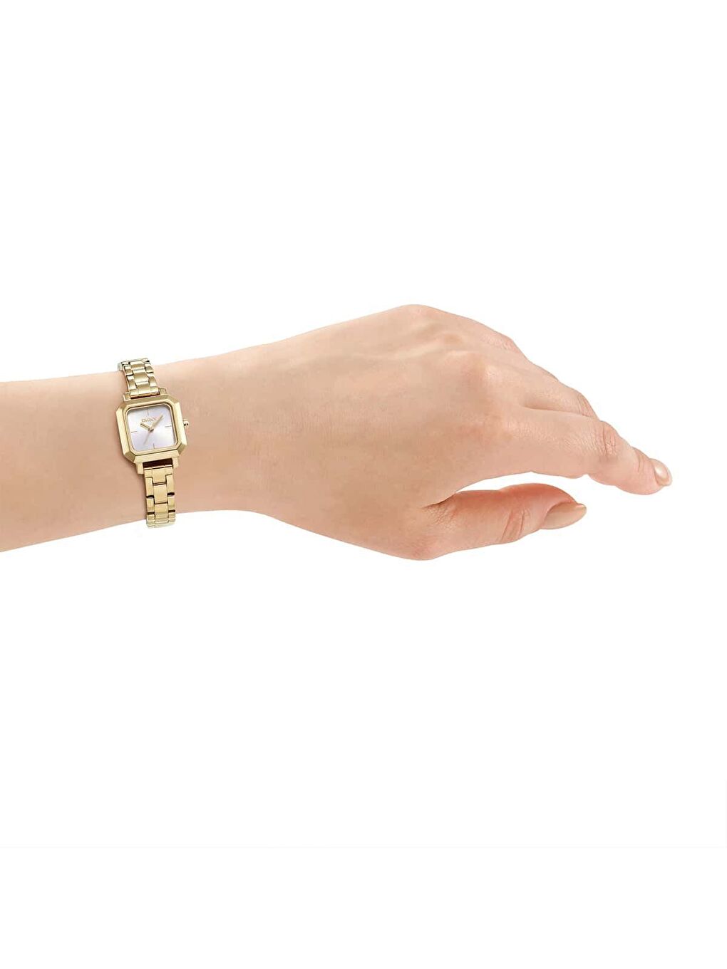 Sarı DK5L123M0035 Kadın Kol Saati-3