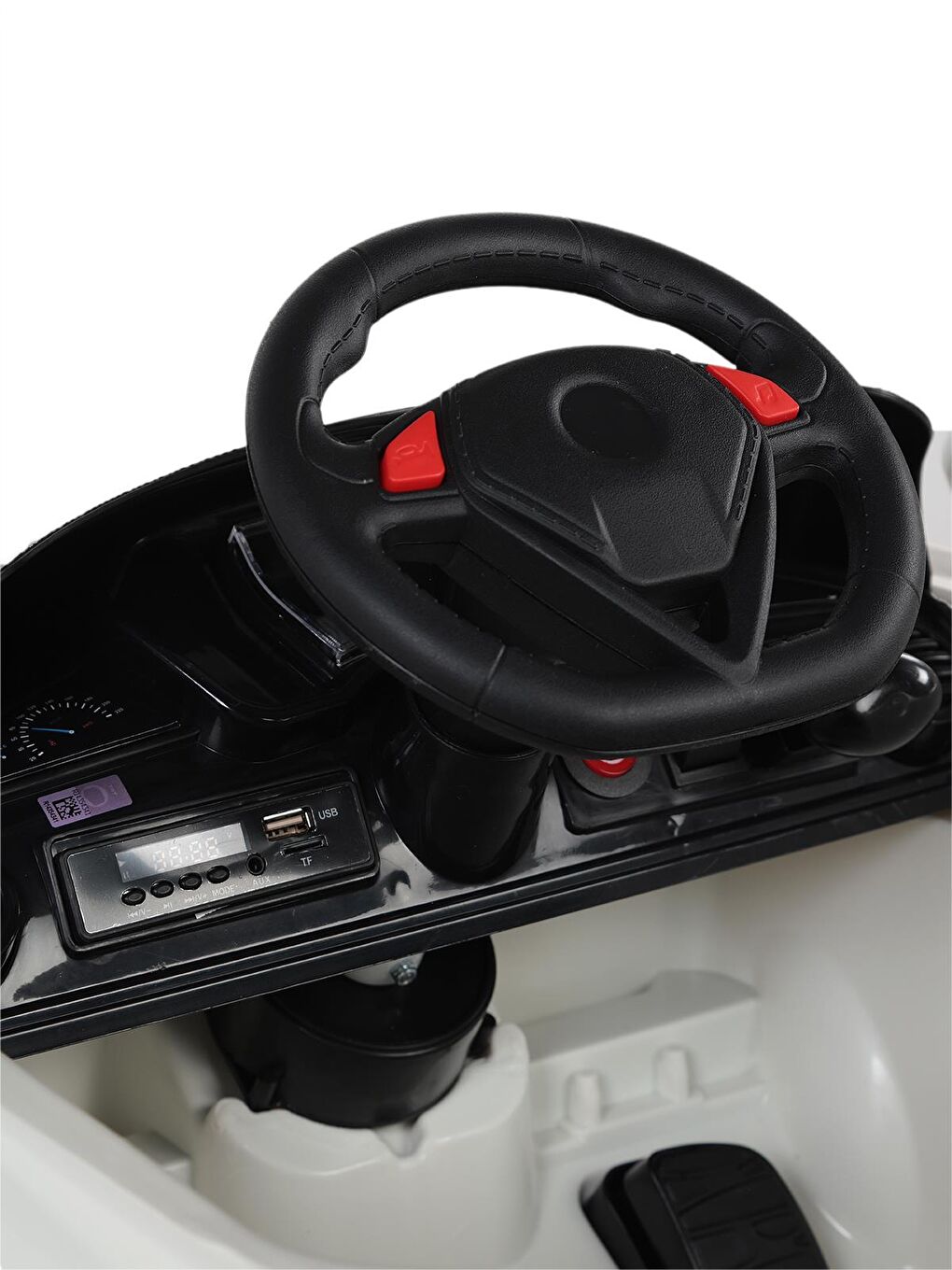 Oyuncak 12 Volt Sport Coupe - Bej Standart-8