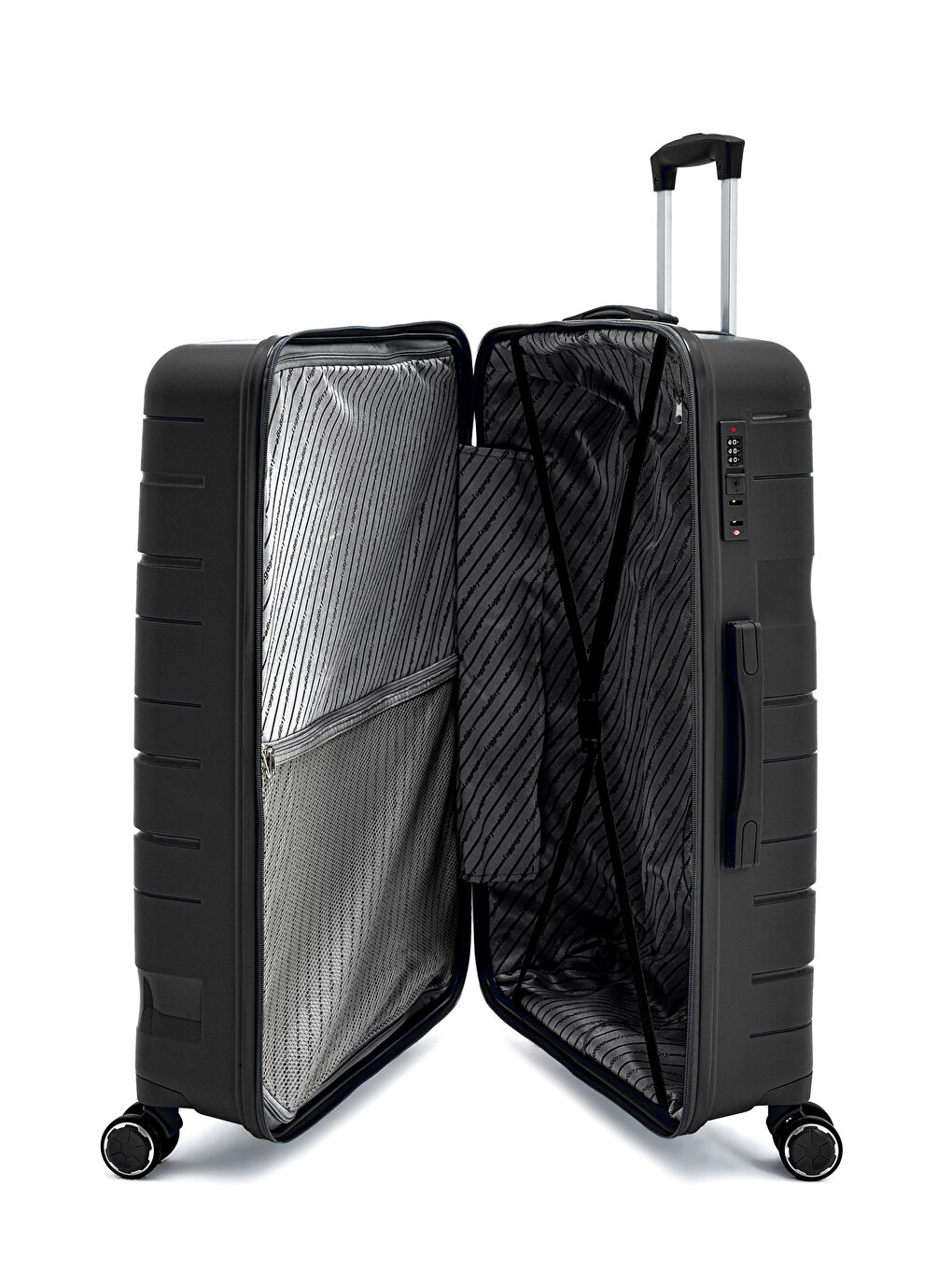 Siyah İthal Pp ClassicGo Büyük Boy Valiz-5