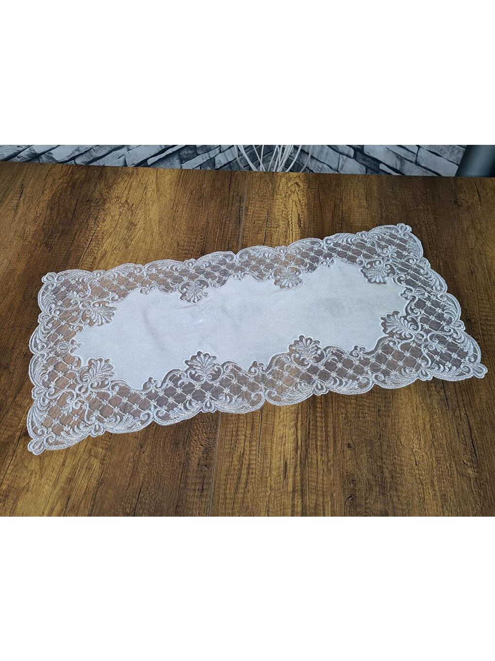 Ekru Kadife Advance Salon Takımı 5 Parça Krem-4