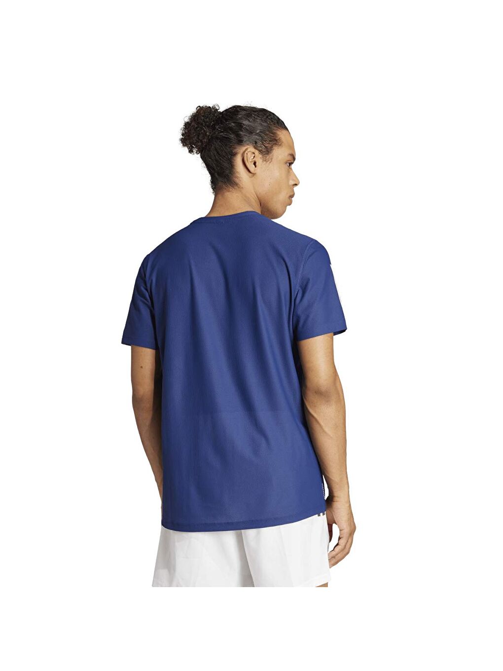 Own The Run Erkek Lacivert Yuvarlak Yaka Tişört-1