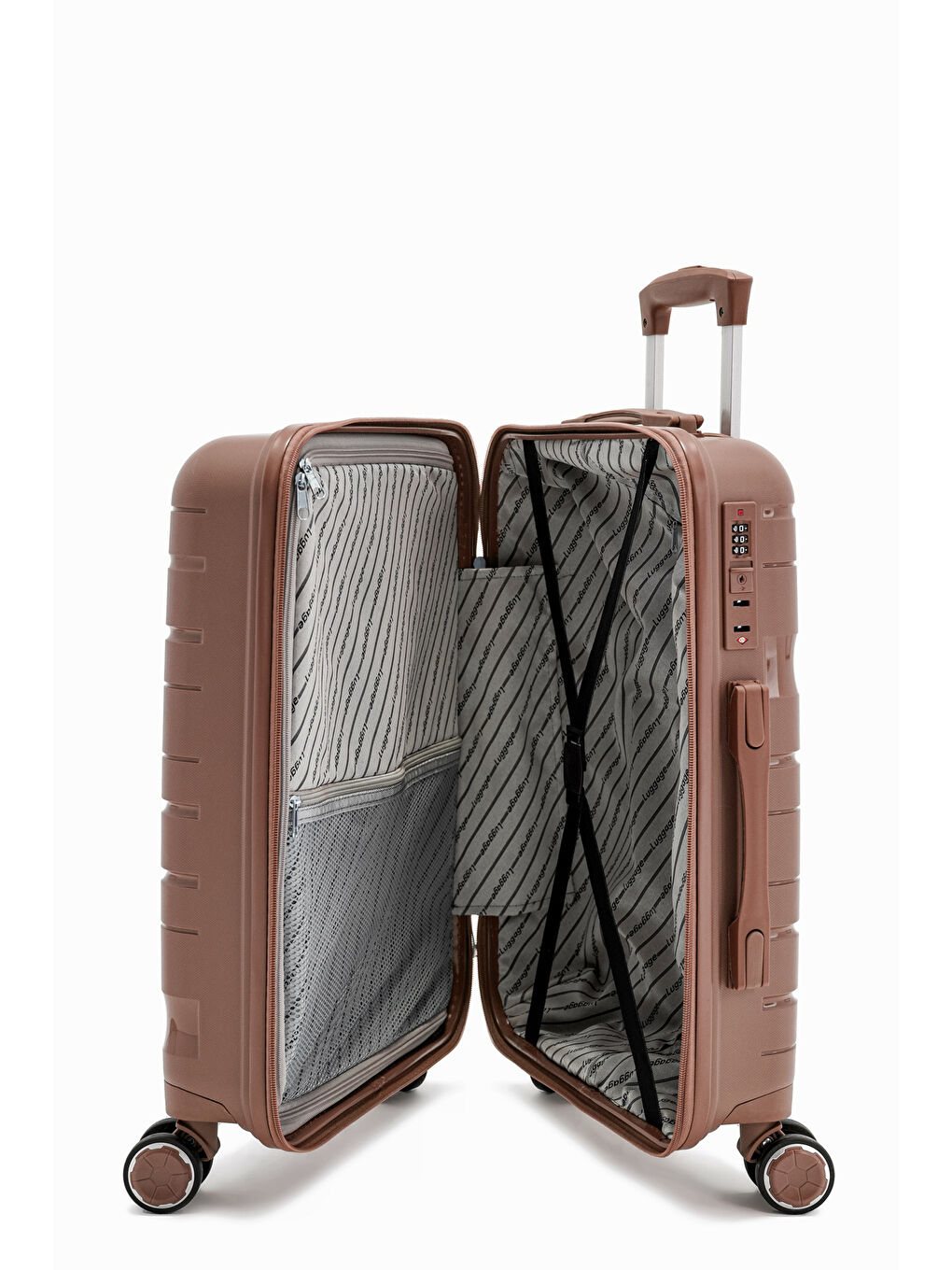 Pembe İthal Pp ClassicGo Kabin Boy Valiz-5