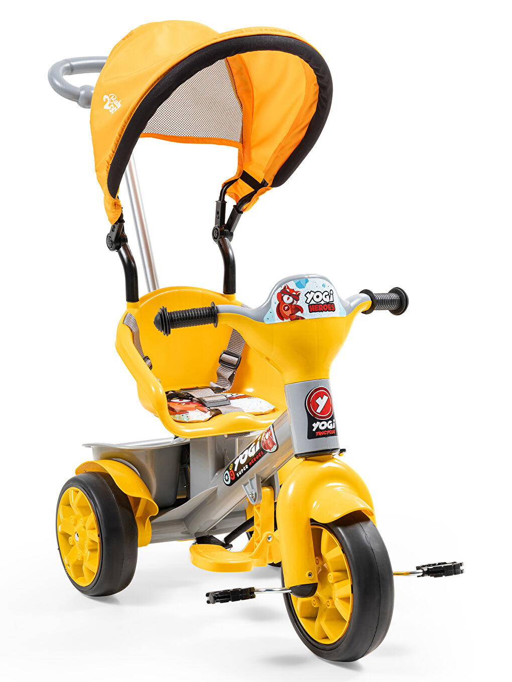 Baby2Go Yogi 3 Teker İtmeli Bisiklet Sarı