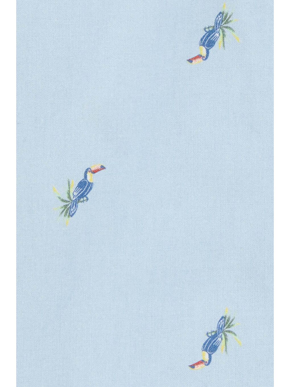 Mavi Küçük Erkek Çocuk Gömlek-1