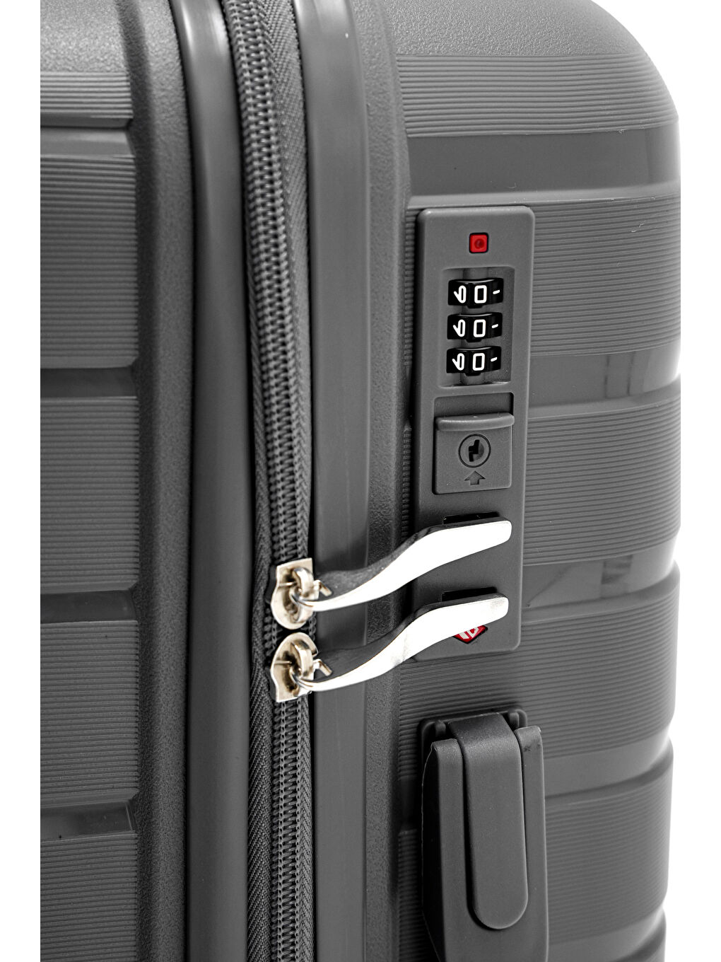 Antrasit İthal Pp Titan Kabin Boy Valiz-2