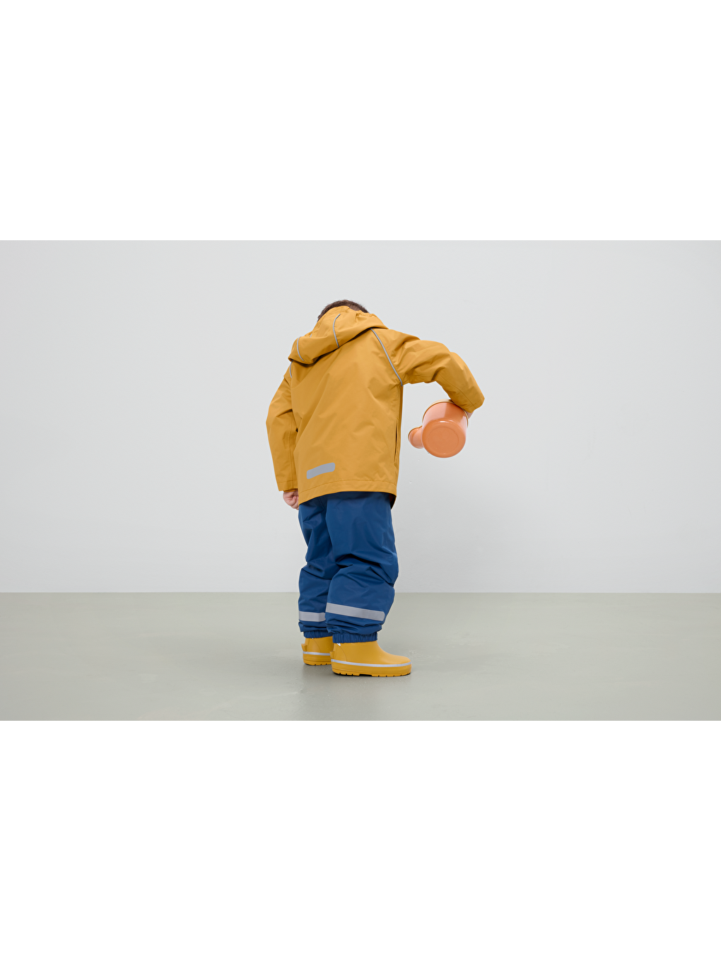 Sarı Çocuk Yağmurluk-6