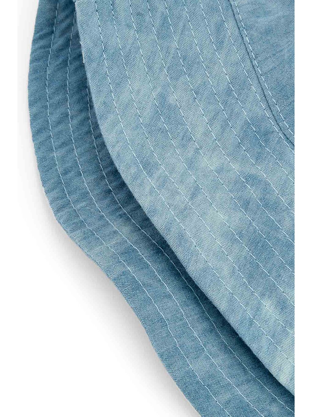 Mavi Unisex Çocuk Şapka-1