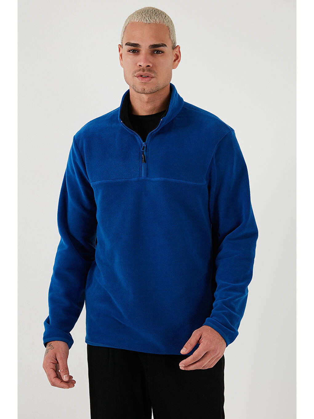 Mavi Regular Fit Anti-Pilling Tüylenme Yapmayan Soğuk Geçirmez 2'li Paket Polar 5896700S2-1