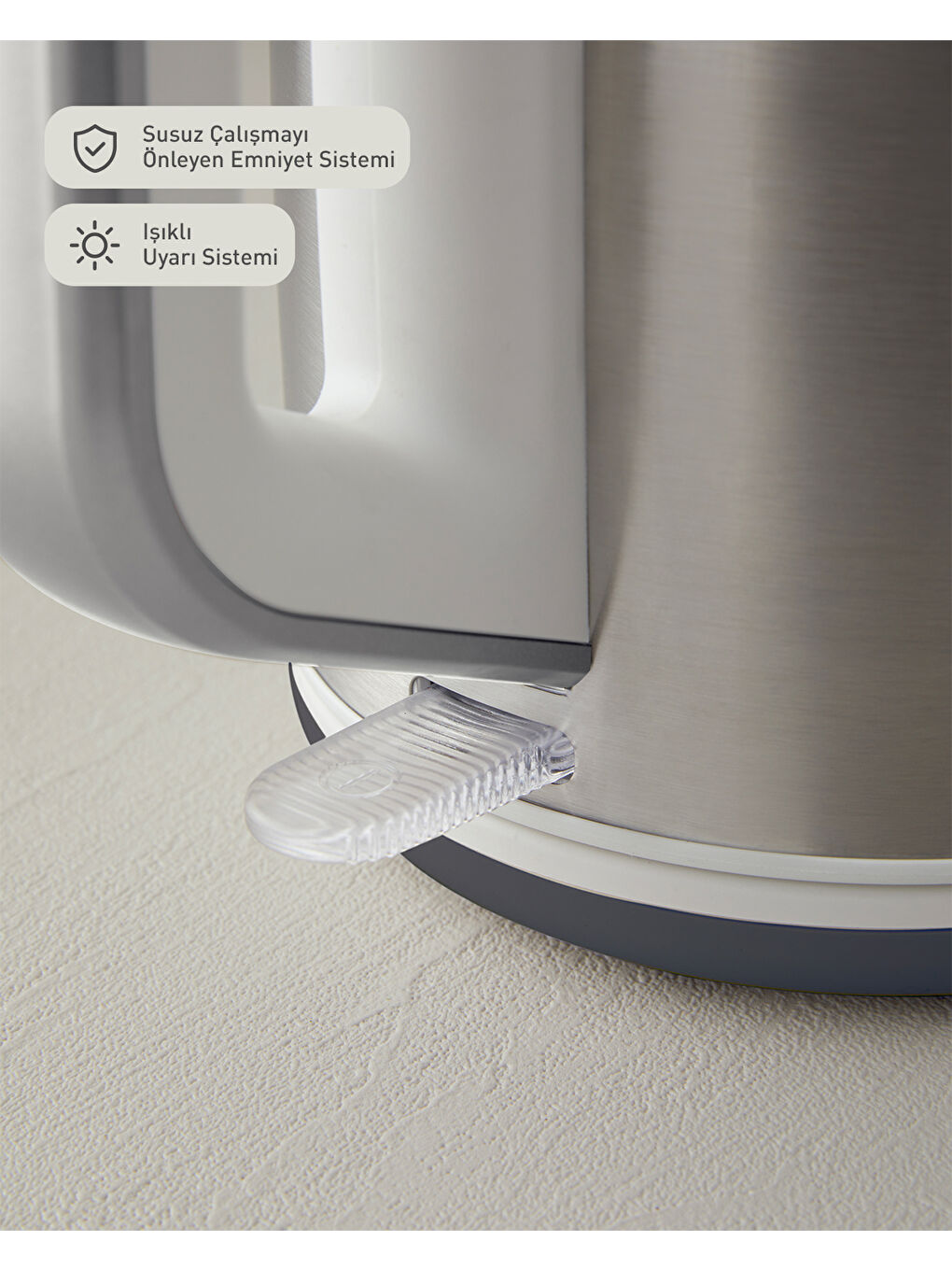 CMK 6010 Inox Çay Makinesi ve Kettle Beyaz-Krom-5