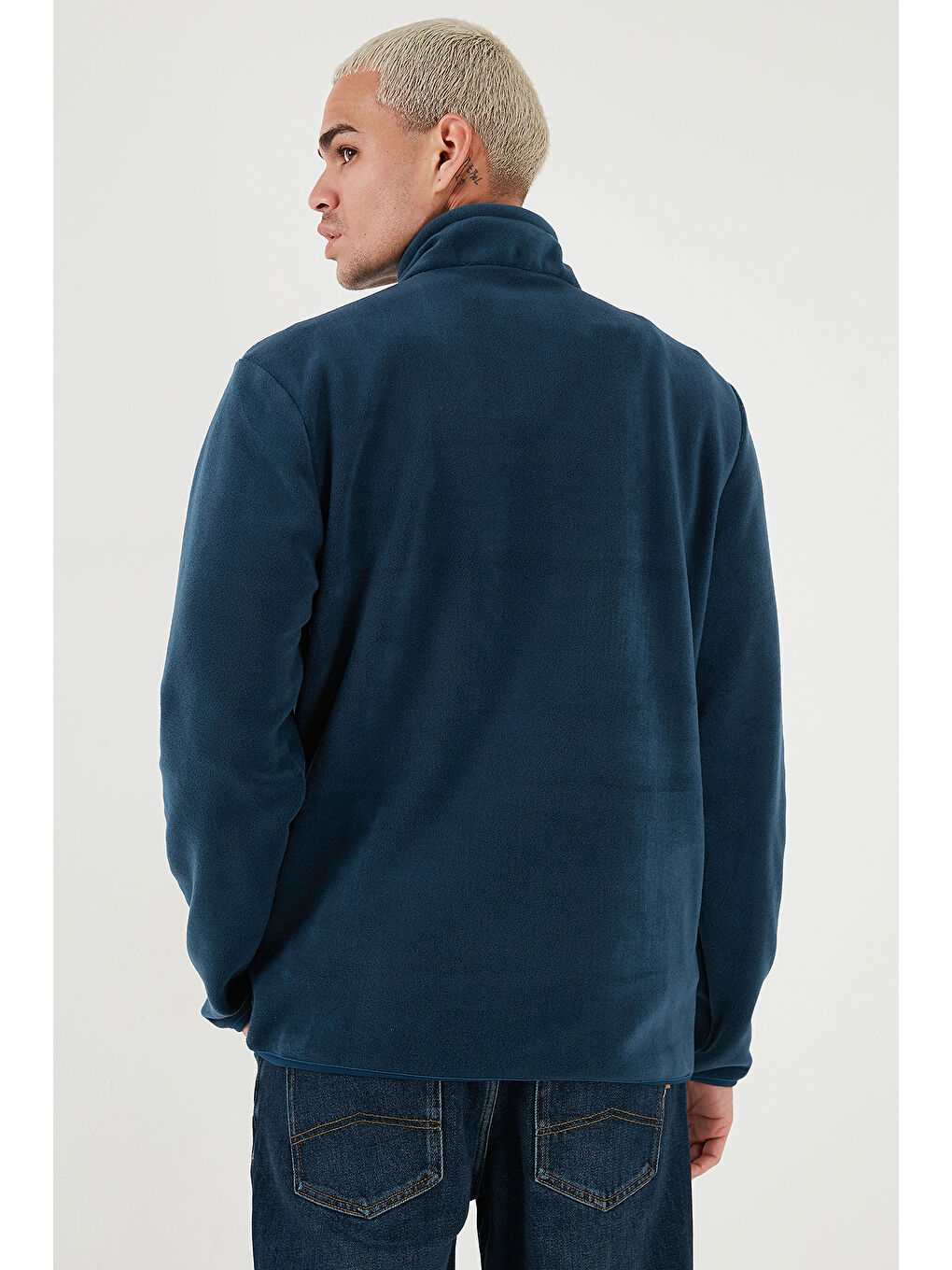 Yeşil Regular Fit Anti-Pilling Tüylenme Yapmayan Soğuk Geçirmez 2'li Paket Polar 5896700S2-3