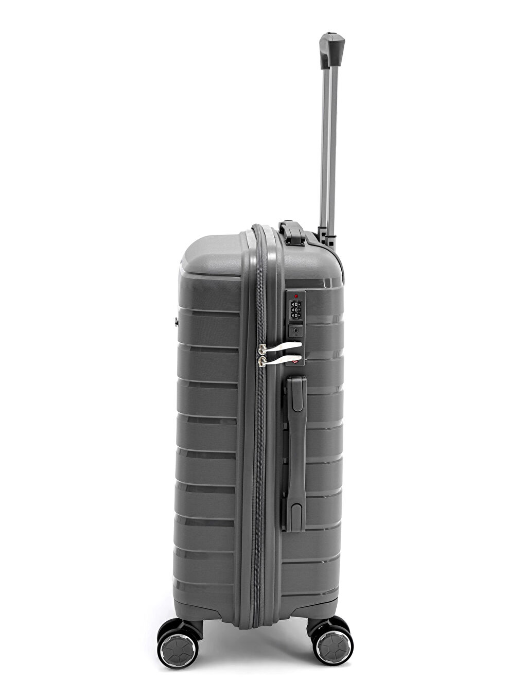 Antrasit İthal Pp Titan Kabin Boy Valiz-3