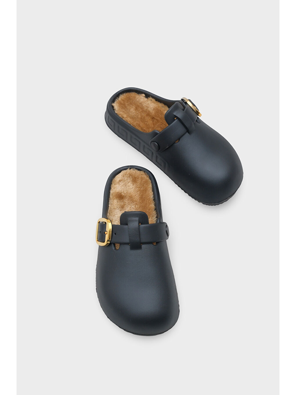 Siyah Daisy Kadın Sabo Terlik-5