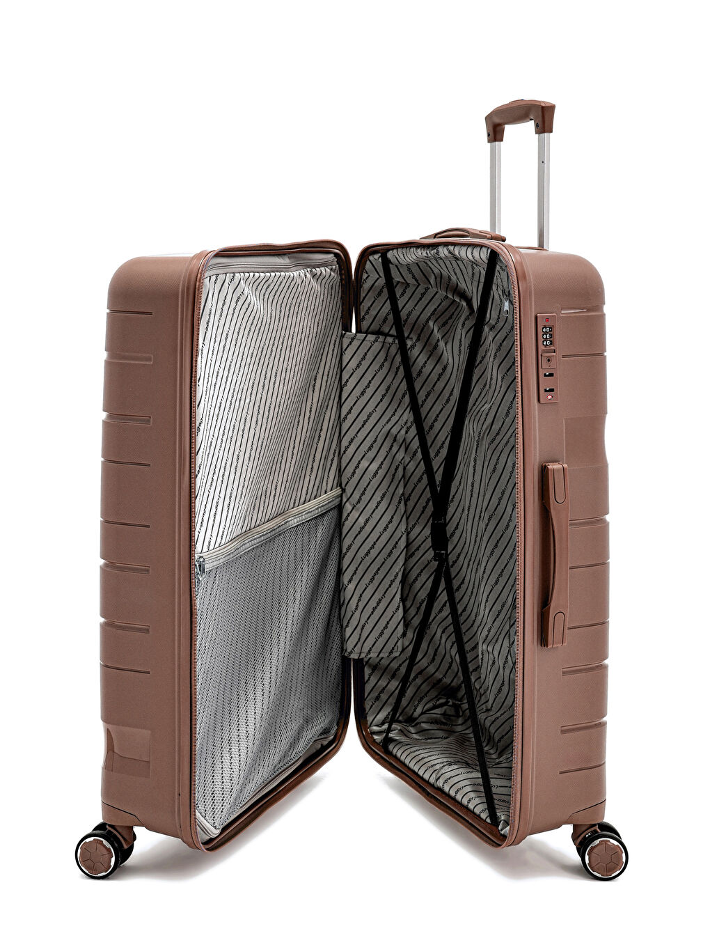 Pembe İthal Pp ClassicGo Büyük Boy Valiz-5