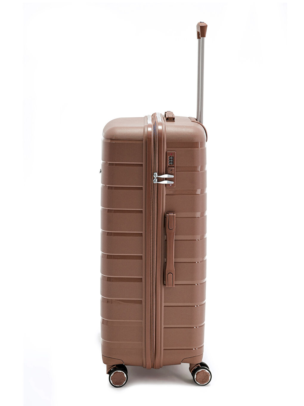 Pembe İthal Pp Titan Büyük Boy Valiz-2