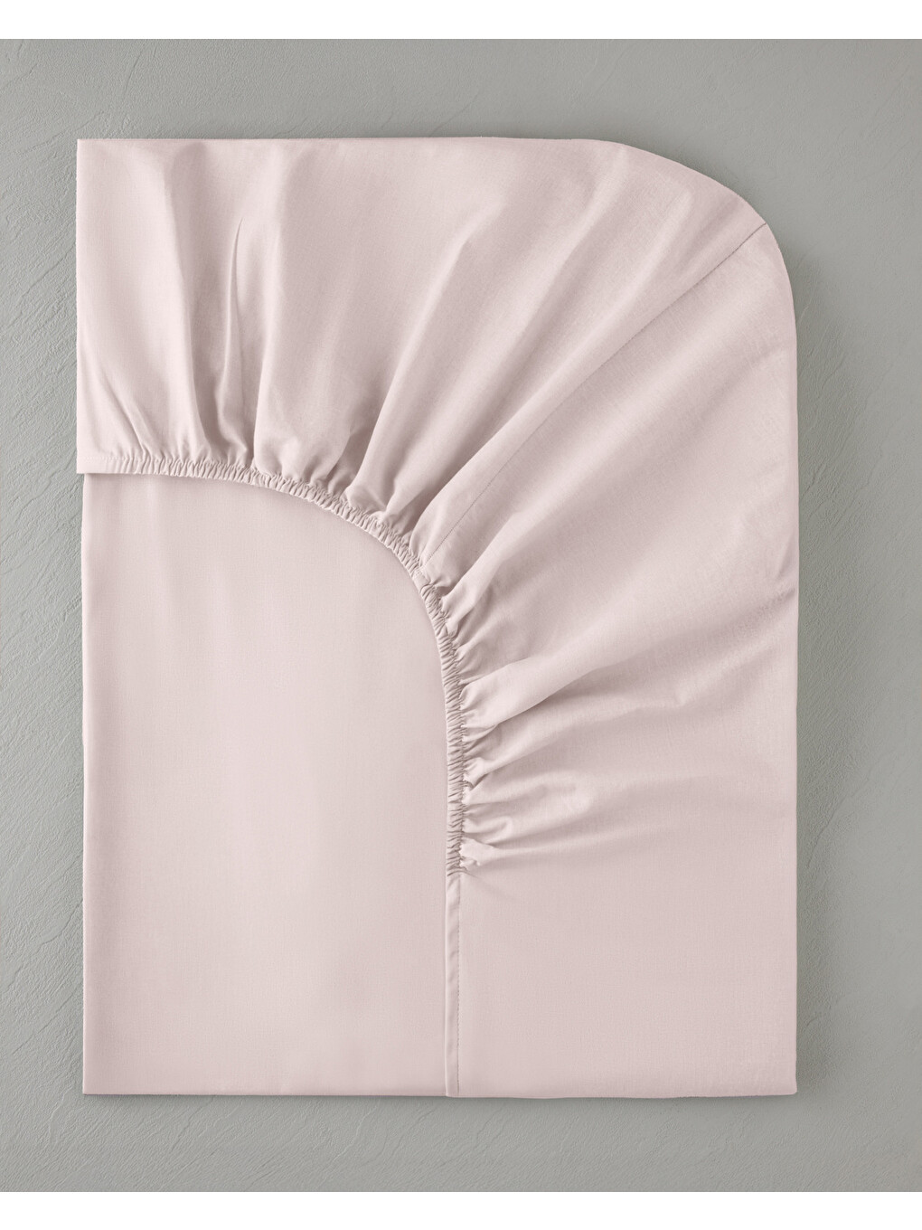 Novella Premium Pamuk Dokulu Tek Kişilik Plus Lastikli Çarşaf 120x200 Cm Toz Pembe