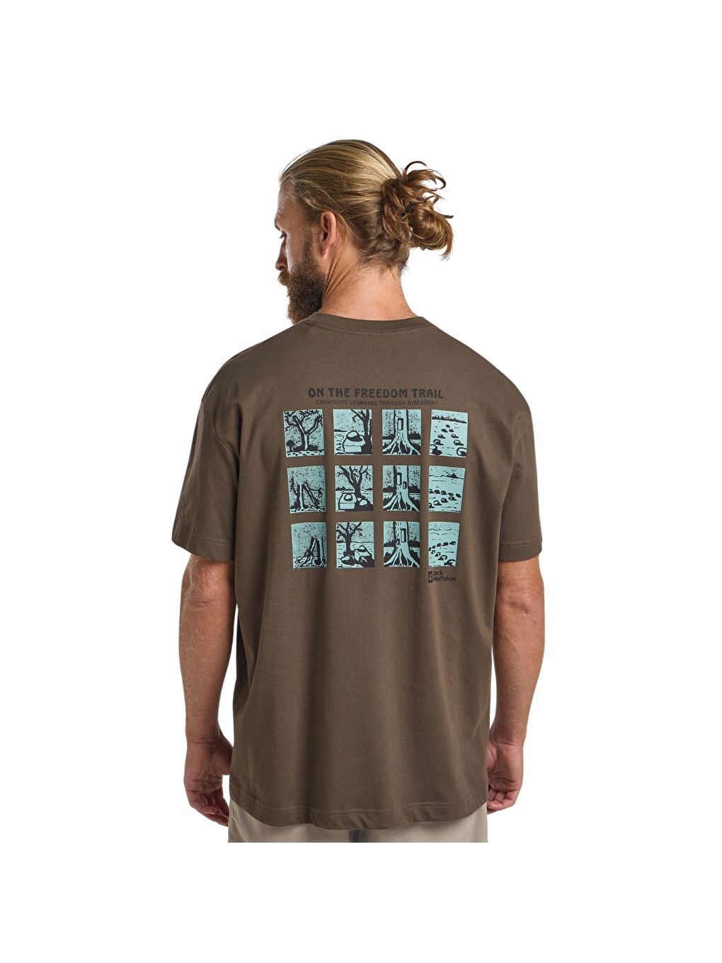 Trailblazer T Erkek Kahverengi Tişört-4