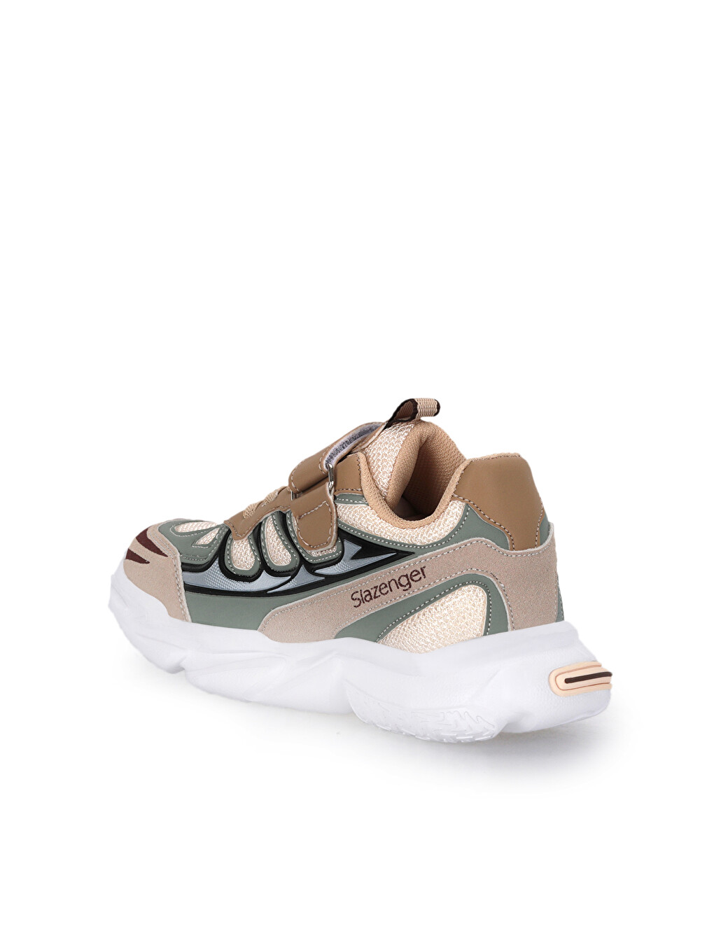 Kahverengi KAFKA F Unisex Çocuk Cırt Cırtlı Bej / Kahve Günlük Spor Ayakkabısı-2