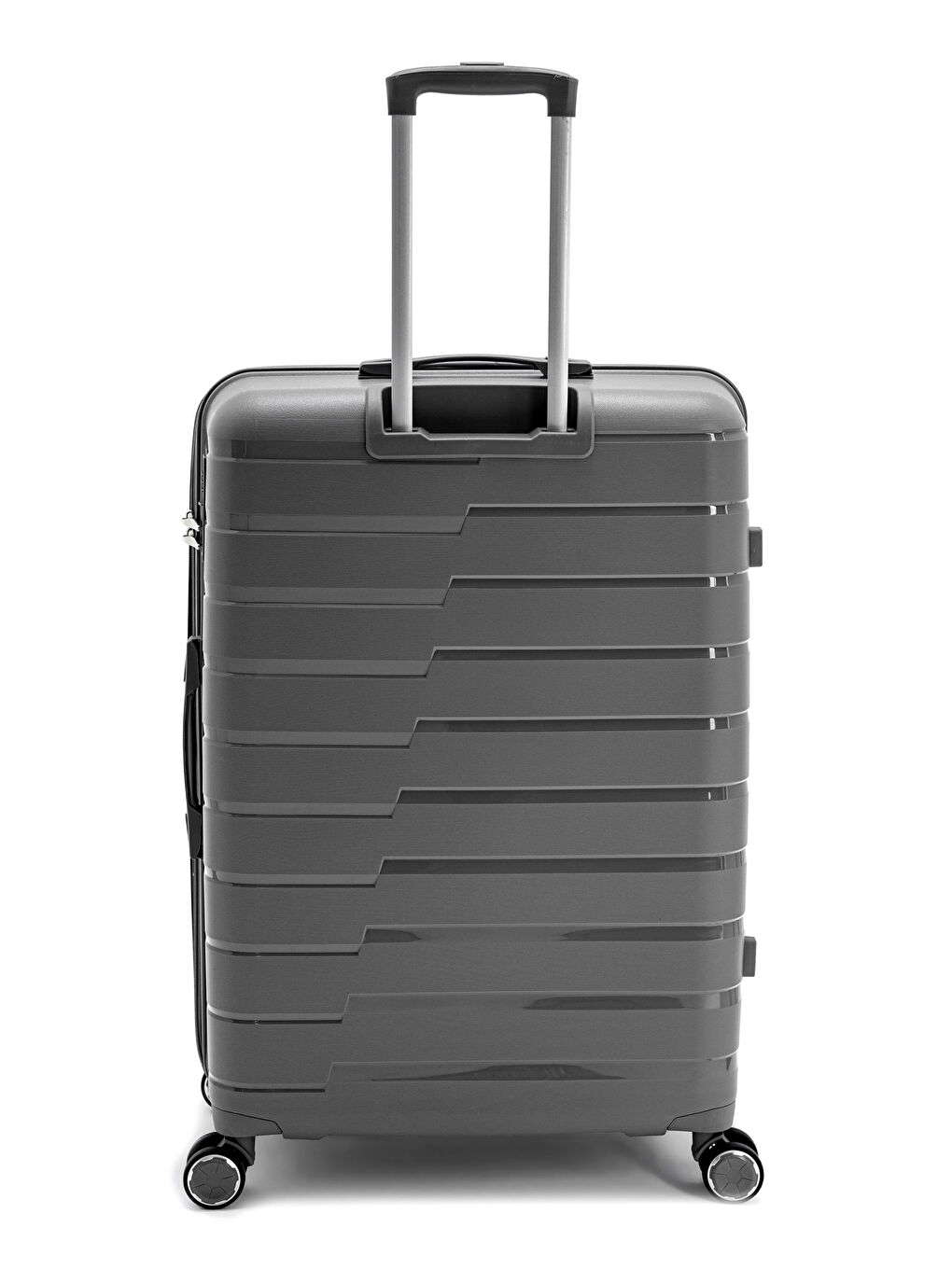 Antrasit İthal Pp Titan Büyük Boy Valiz-4