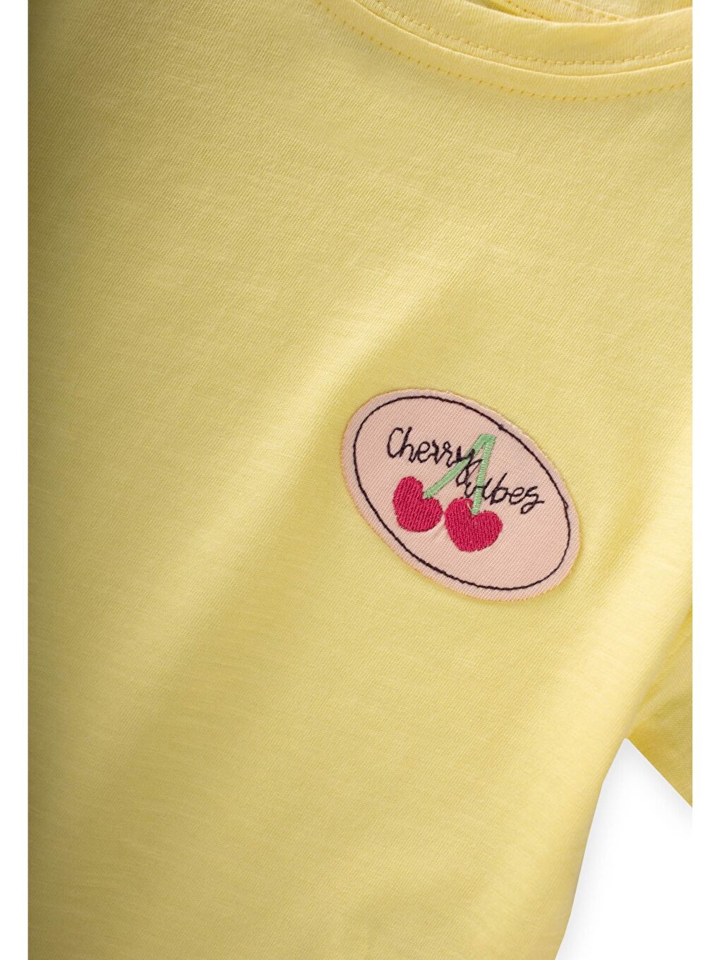 Taylı T-Shirt Takım 1-8 Yaş Sarı-2