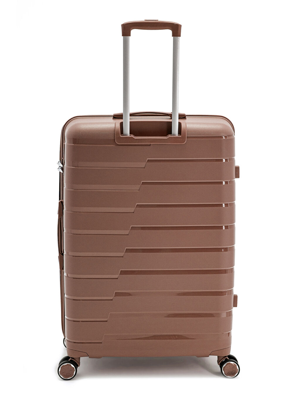 Pembe İthal Pp Titan Büyük Boy Valiz-4