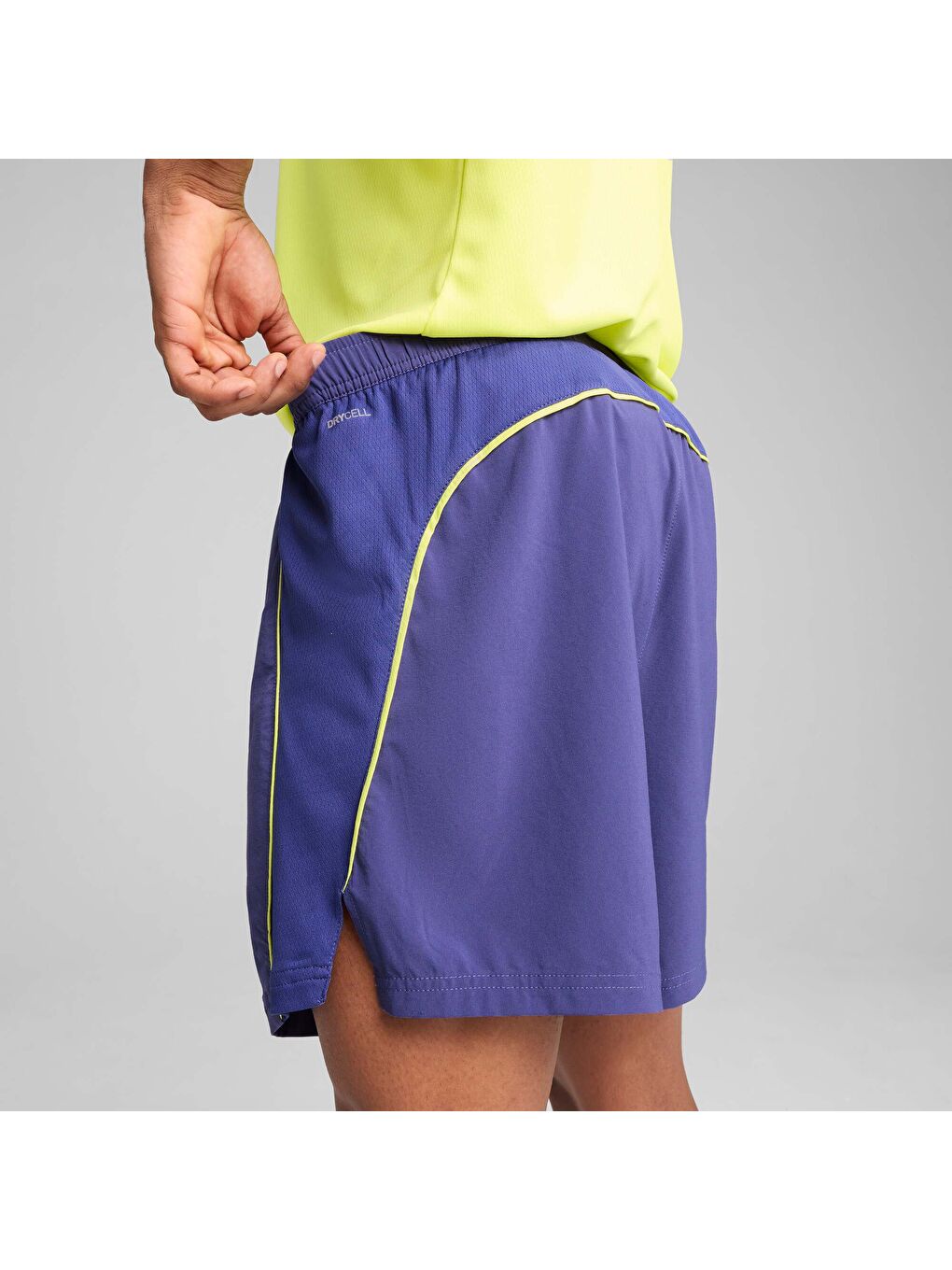 Mavi VELOCITY Erkek 5" Koşu Şortu-3