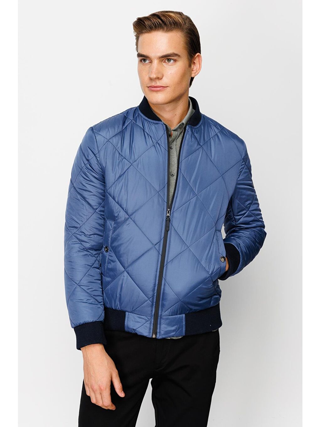 Mavi Erkek İndigo   Mont