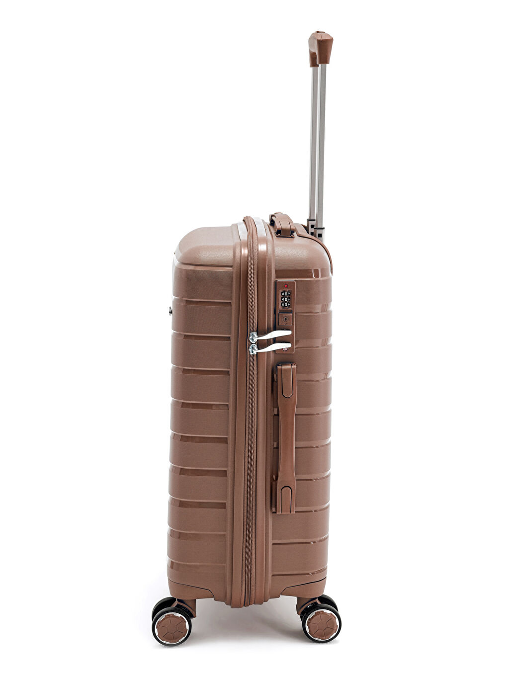 Pembe İthal Pp Titan Kabin Boy Valiz-3