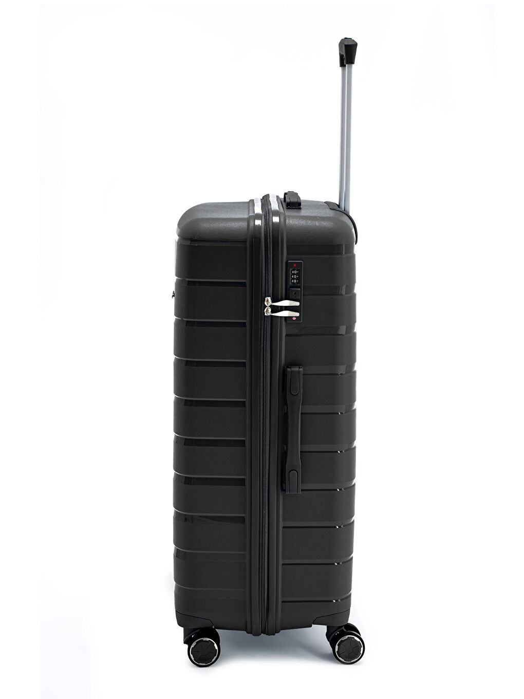 Siyah İthal Pp Titan Büyük Boy Valiz-2