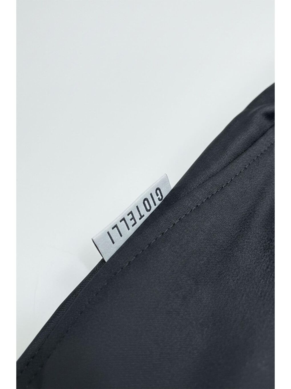 Giotelli Erkek Siyah Dar Kesim Slim Fit Yünlü Bel Lastikli Jogger Pantolon-2