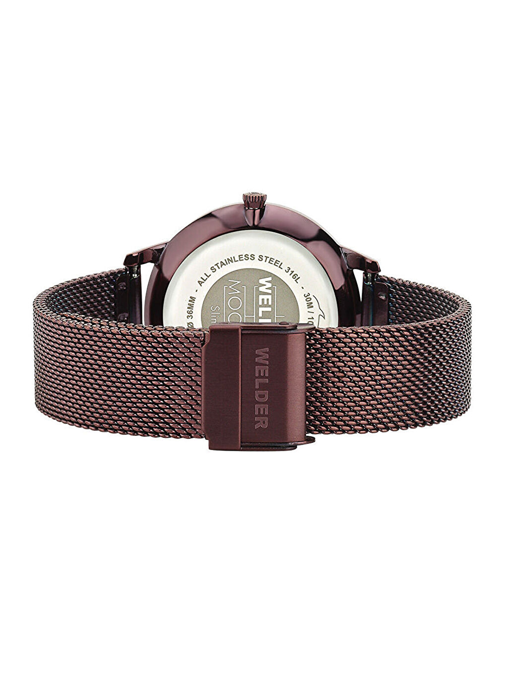 Kahverengi WWRS626 36 mm Slim Kadın Kol Saati-1