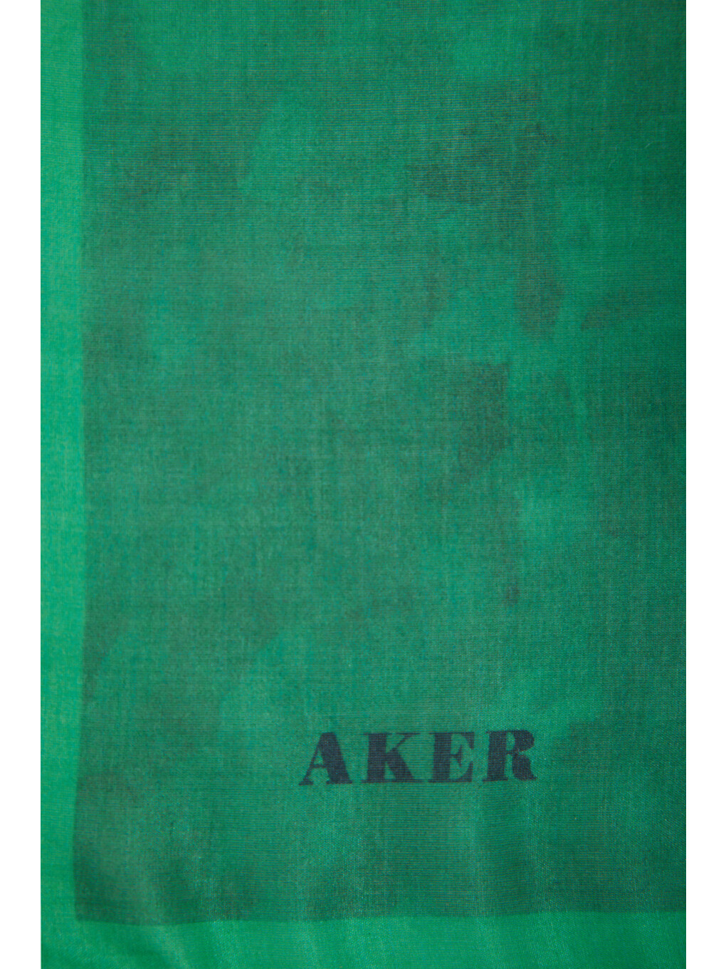 Açık Yeşil 90X90 İpek Pamuk Eşarp-1