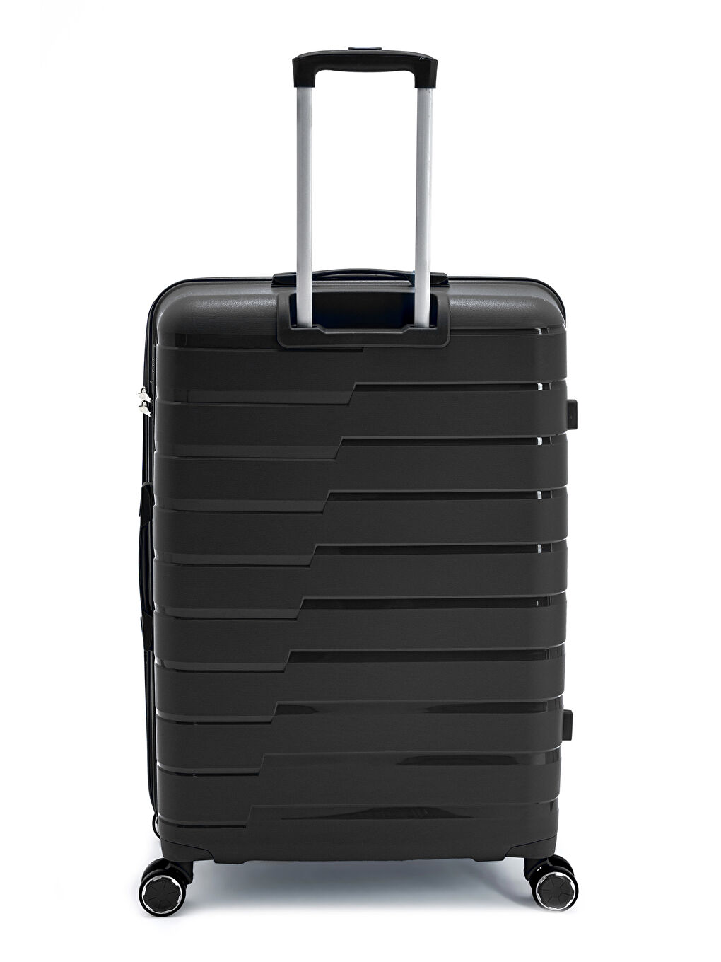 Siyah İthal Pp Titan Büyük Boy Valiz-4