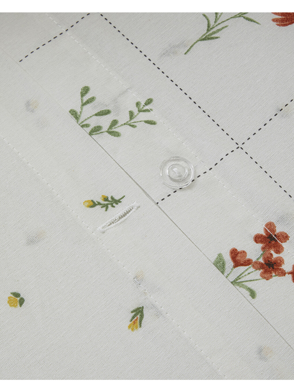 Damada Bloom Kolay Ütülenir Çarşaflı Çift Kişilik Nevresim Takımı 200x220 Cm Sarı-yeşil-6