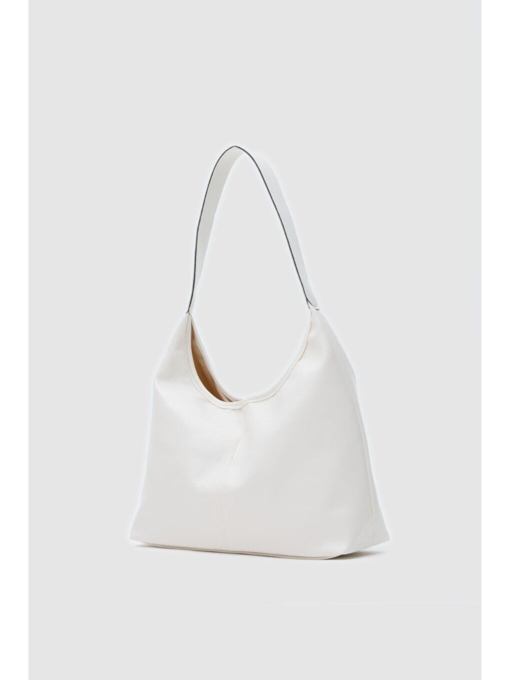 Ekru Gina Vintage Omuz Çantası Krem-1