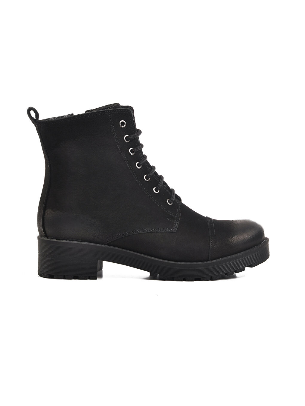 Siyah Nubuk Hakiki Deri Kadın Bot 670 Z