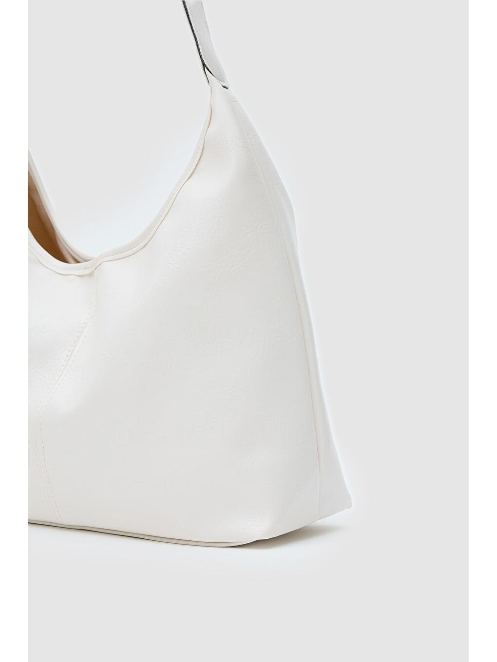 Ekru Gina Vintage Omuz Çantası Krem-2