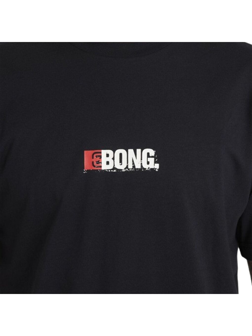 Bong Og Ss Erkek Siyah Tişört-1