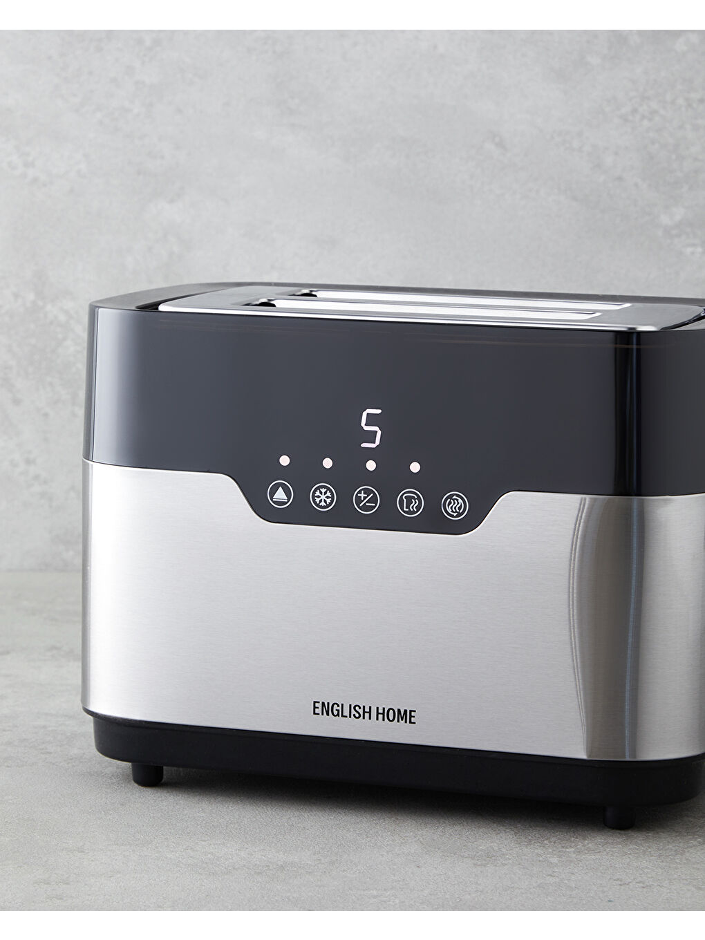 EKM 5001 Dijital Ekmek Kızartma Makinesi 920W Siyah-Krom-5