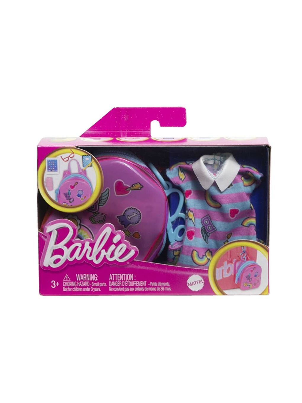 BARBIE Karışık Barbie'nin Mini Çanta Aksesuarları HJT44 - 4