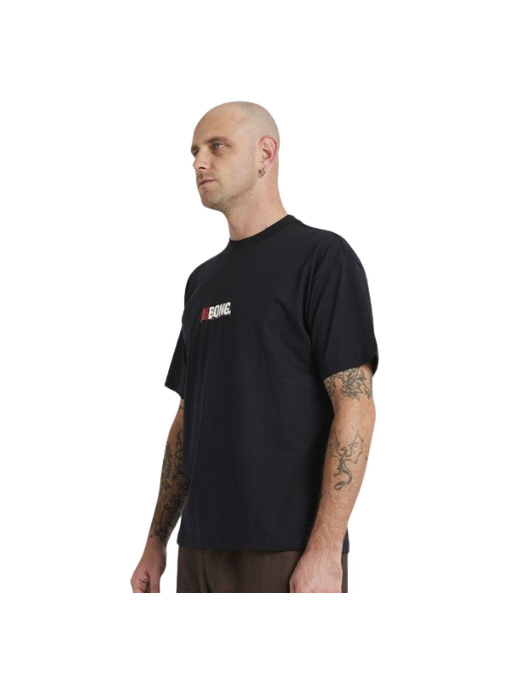 Bong Og Ss Erkek Siyah Tişört-2