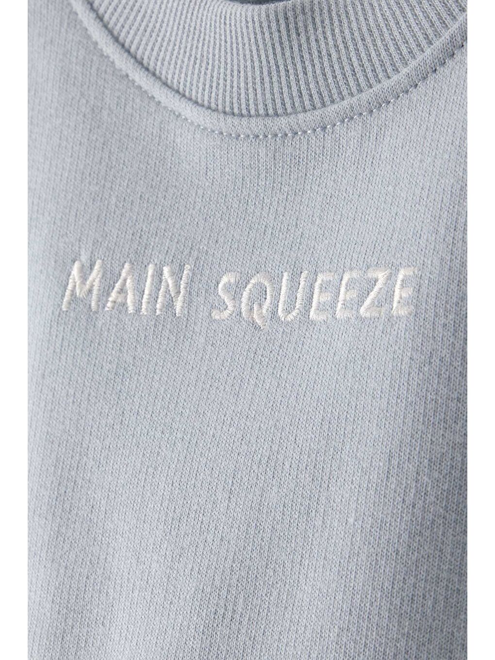 Erkek Bebek Body Şort Set 3 Ay-24 Ay Mavi-1