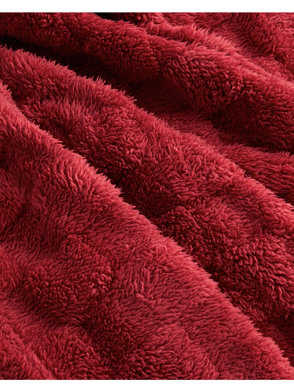 Fancy Square Koltuk Şalı 120x160 cm Bordo-2