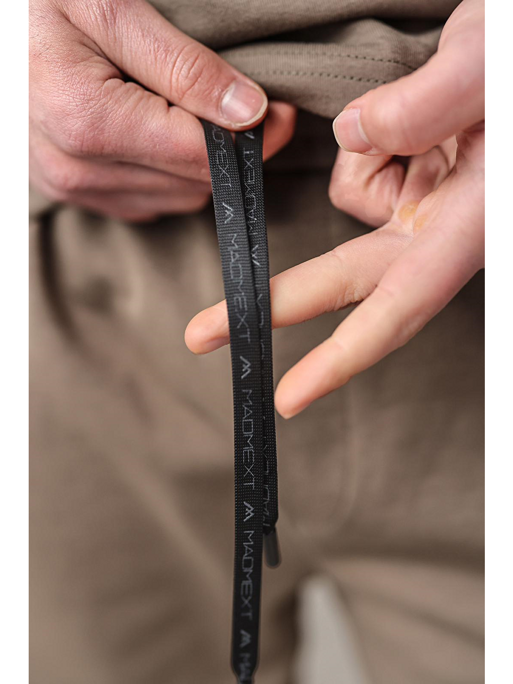 Haki Yarım Fermuarlı Polo Yaka T-Shirt Şort Takım E7348-4