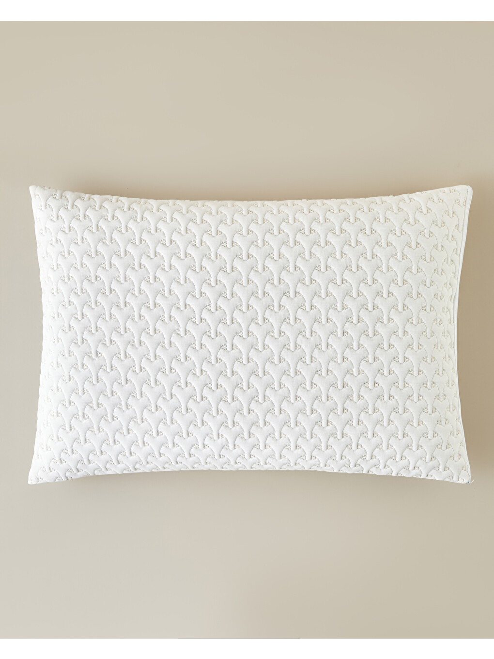 Sarı Shiny Simli Jakarlı Örme Sıvı Geçirmez Alez Yastık Kılıfı 50x70 Cm Gold-1