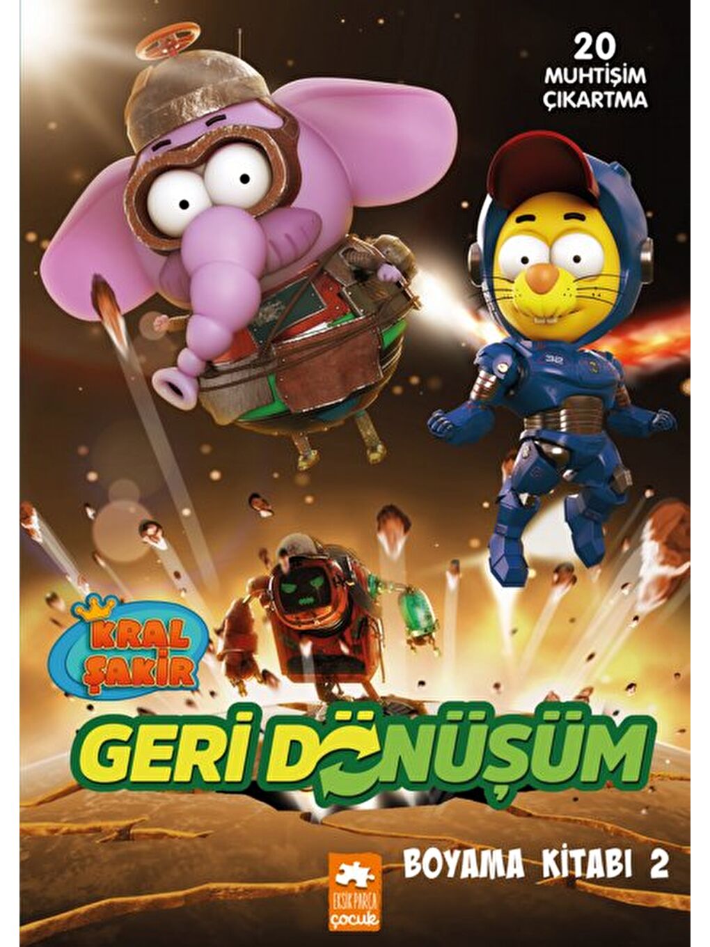 Kral Şakir Geri Dönüşüm Boyama - 2