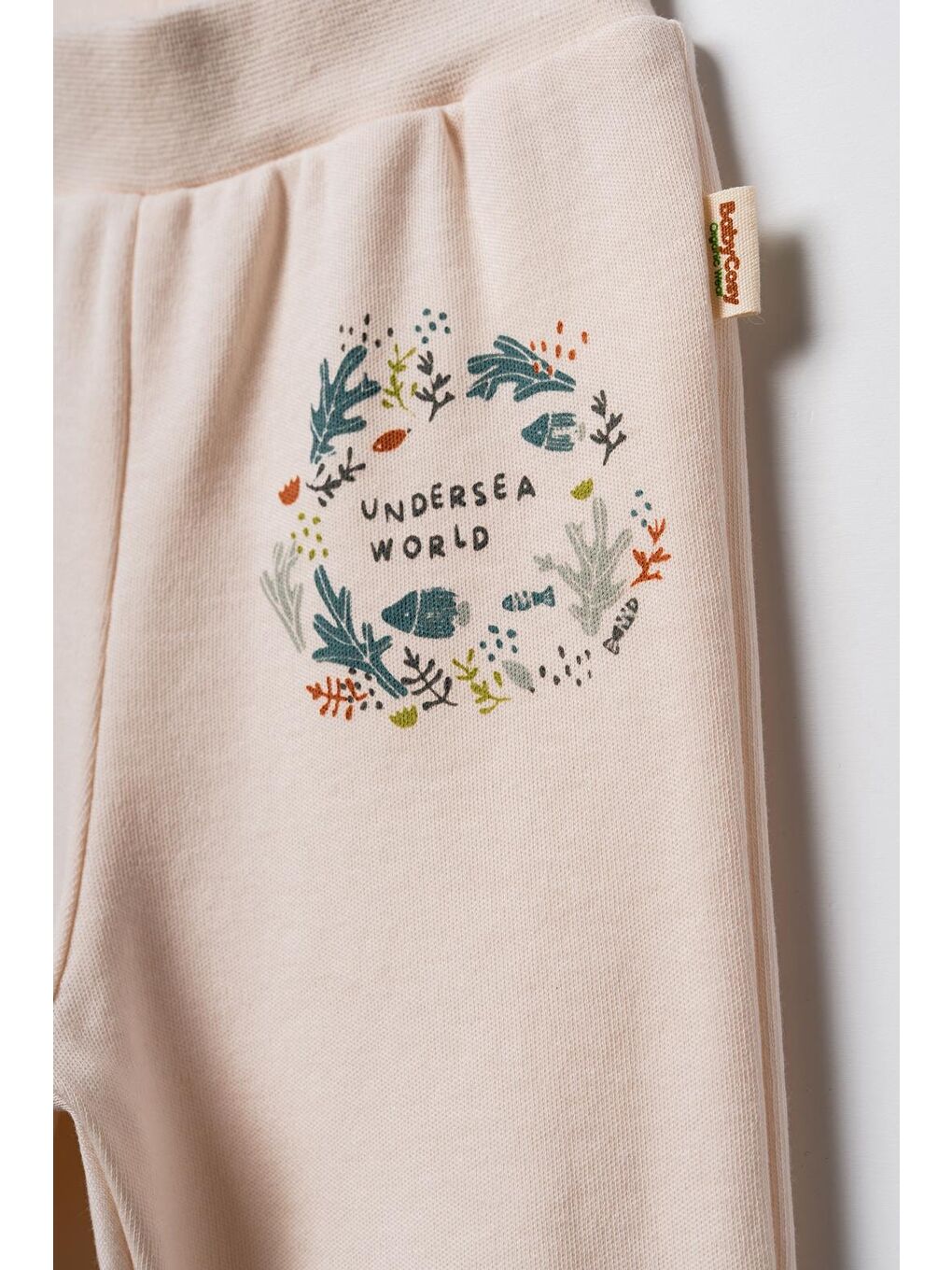 Ekru Bebek 2li Pantolon %100 Organik Pamuk-2