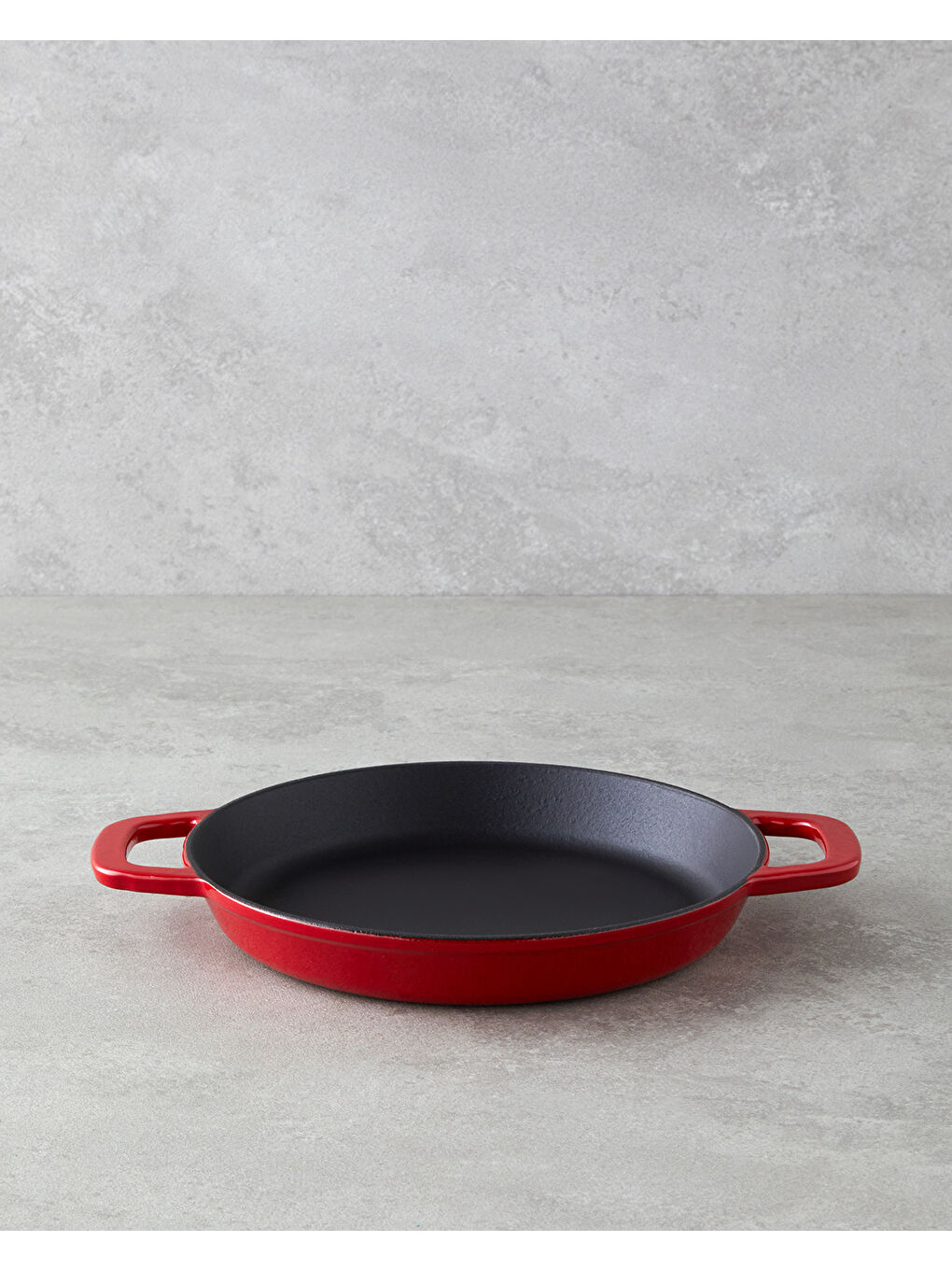 Hecha Demir Döküm Sahan 20 cm Kırmızı